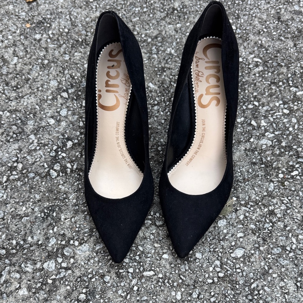 Circus by Sam Edelman Black Pointed Heels